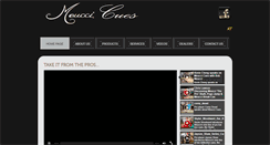 Desktop Screenshot of bobmeucci.com